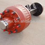 Trailer axle for american axle type/10 bolt wheel hub trailer axle