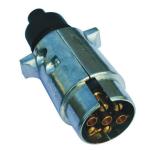 7 pole 12V N Aluminium trailer plug-502711N