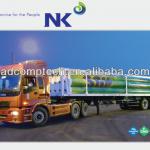 NK Industrial Gas Tube Trailer - 8.10.11.12 tubes with 20Mpa
