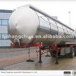 3 Axles aluminium Tank Trailer For Liquid Transportation