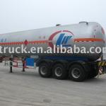 factory supply 58.5cbm LPG tank trailer, the biggest LPG trailer in the world