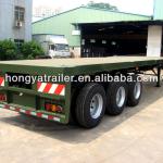 40Feet tri-axle flatbed semi-trailer-HSD9280TP