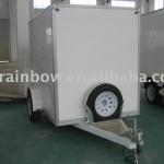 enclosed cargo trailer-7x4x4,BLV