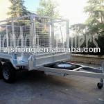 Fully welded heavy duty tandem trailer