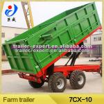 15t grain trailers with back tipping-7CX-10