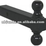 Hitch ball mount with towing ball 2&quot; balls