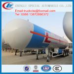 60000 Liters LPG Gas Tanker Semi Trailer German BPW Axles High Quality Good Price-CLW9401GYQA