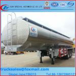 oil/milk/chemical transport 3axles aluminium alloy semitrailer tanker