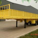 LR9481LB Side box flatbed Trailer