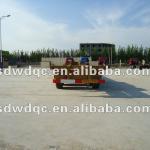 flat bed container cargo semi trailer truck