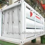 12 Tubes Skid Container and CNG gas trailer
