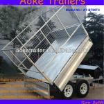 Heavy duty hydraulic tipping trailer