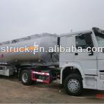 3 axles vitriol transport semi trailer tank truck