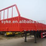 40 feet flat bed semi-trailer with side wall