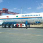 3 axle LNG tanker semi trailer