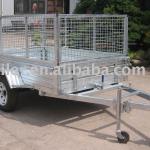 Galvanized cage trailer