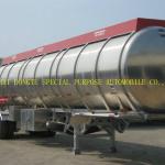 Aluminum Alloy Tank Semitrailer,20,000~45,000 Litres Tank Semitrailer ,Transport Crude oil,Jet fuel