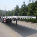 3-axle Flat Bed Container Semi Trailer