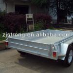 Fully welded heavy duty tandem box trailer