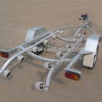 High quality hot dipped galvanized boat trailer (4200x1680mm)