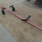 Long Galvanized Inflatable Boat Trailer