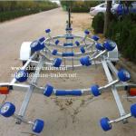 Hot Dipped Galvanized Boat Trailers--European style