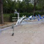 Rubber roller boat trailer (TR0200A, European style)