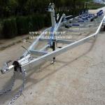 long boat trailers (TR0225, European style)-TR0225