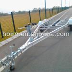 high quality poly skid bunks tandem aluminum Boat Trailer with australia standard