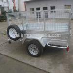 Heavy Duty Cage Trailer With Spare Wheel