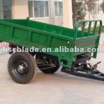 small size 1.5 tons farm tipping trailer