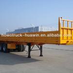Wall side Semi-Trailer yellow color 3axle 10 .2M-40ft