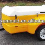 portable car plastic trailer-