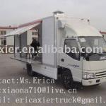 JMC dining box van truck/Mobile Dining Trailers/Dining car trailer/semi-trailer/
