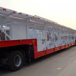 3 Axle Semi-Trailer Car Transport Trucks