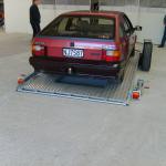 Ground Loading Car Trailer