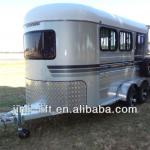 2 deluxe horse trailer,with cupboard,with kitchen,with beds-2HAL-D