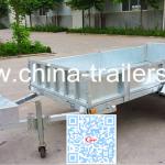 Galvanized Folding Utility Trailer-folding box trailer