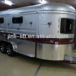 Angle Load Horse Floats Horse Trailer With Kitchen, Sofa