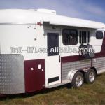 Camping Horse Float With Living Quarter-2HAL-D