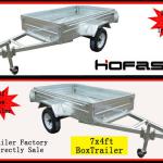 7x4 Box Trailer