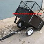 ATV dumping garden trailer