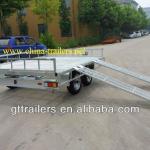 tandem axle utility trailer and tandem axles ATV trailer