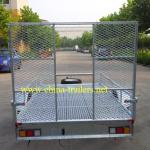 Single Axle atv dump trailer and galvanized trailer for ATV