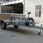 Hard floor camper trailer HFC11 off road caravan with stainless steel camping kitchens