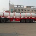 3 Axles bulk cement semi trailer