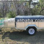 Aluminum decorated galvanzied camper trailer RC-CPT-08X