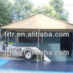 off road caravan camper travel and car trailer