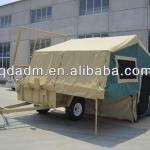 Outdoor Australia tent galvanized camper trailer