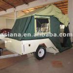 ASI003 Hard Aluminum floor camper trailer
